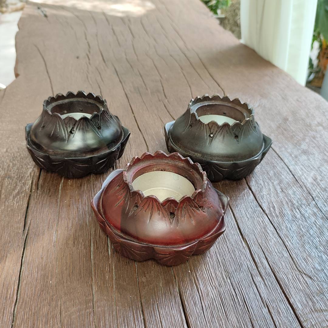 莲花烛台13.5*7-7.5cm