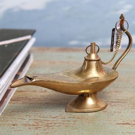 黄铜阿拉丁许愿神灯