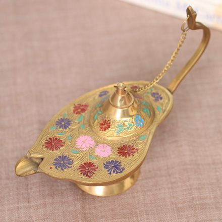 黄铜阿拉丁许愿神灯