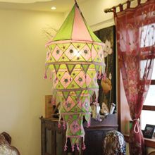 手工制作棉布灯罩