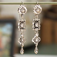 925银耳环-诗意银瑟