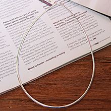 蓼华－925银项圈