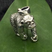 925银吊坠-猴