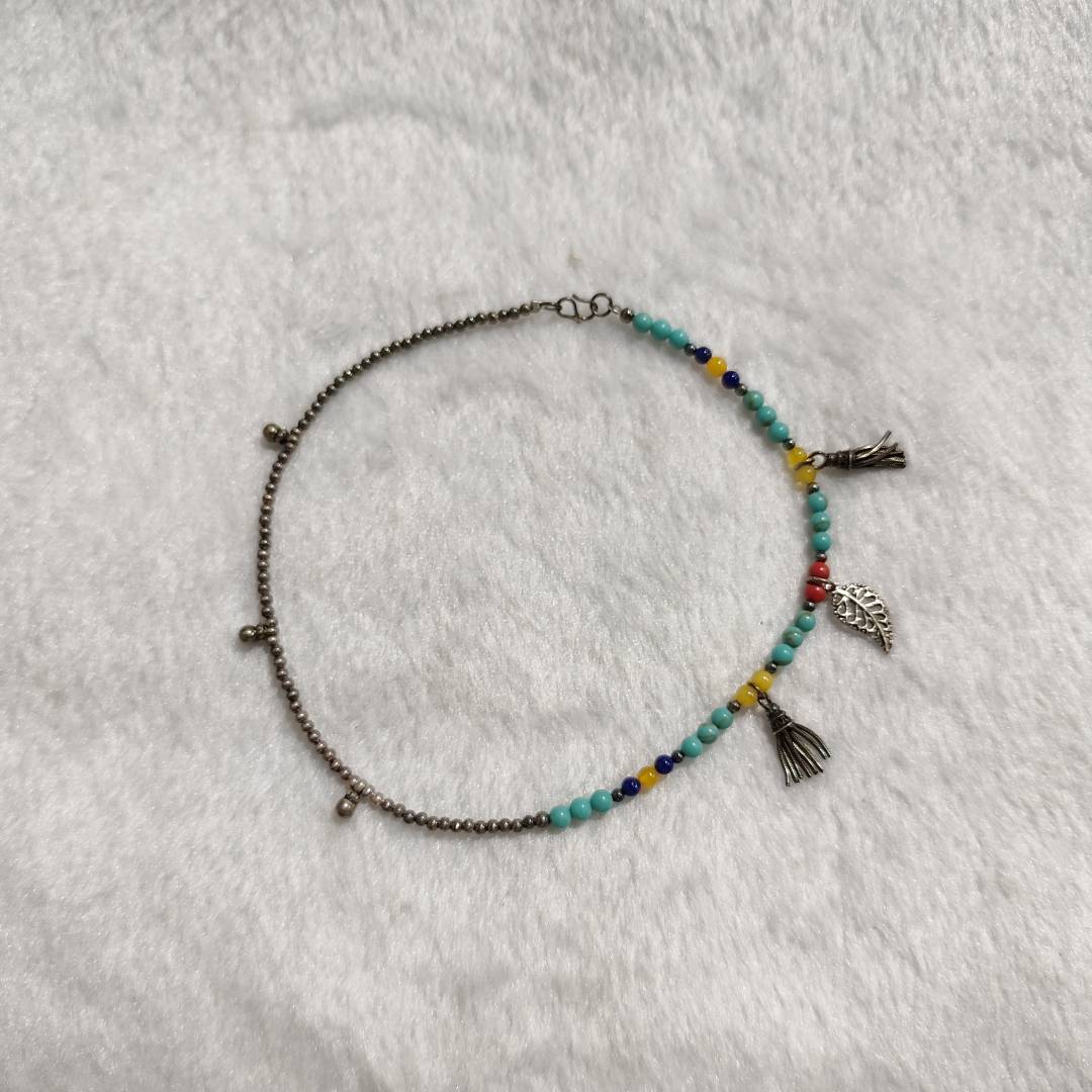 925银绿松石手链