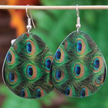 孔雀耳环