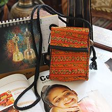 印巴手工手机包