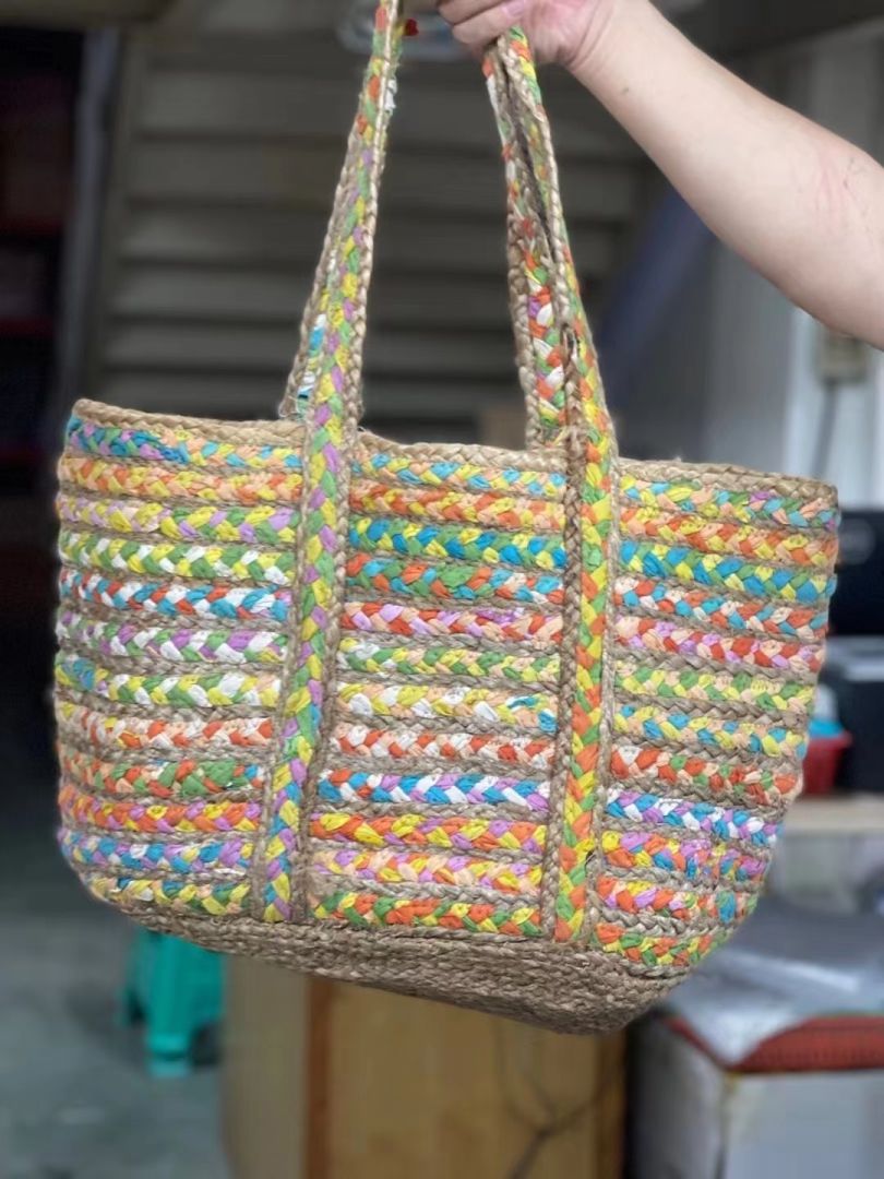 手工棉麻包手提包挎包