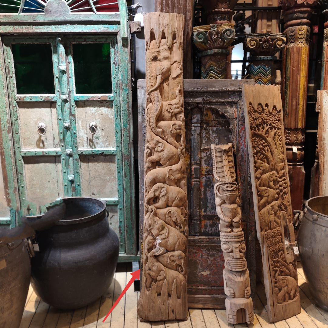 精雕象挂件25-33.5*7*203cm