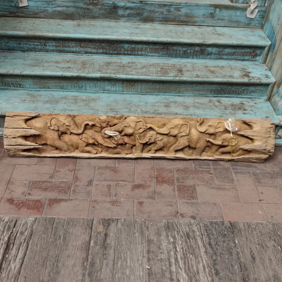 精雕象挂件156*9.5*26cm