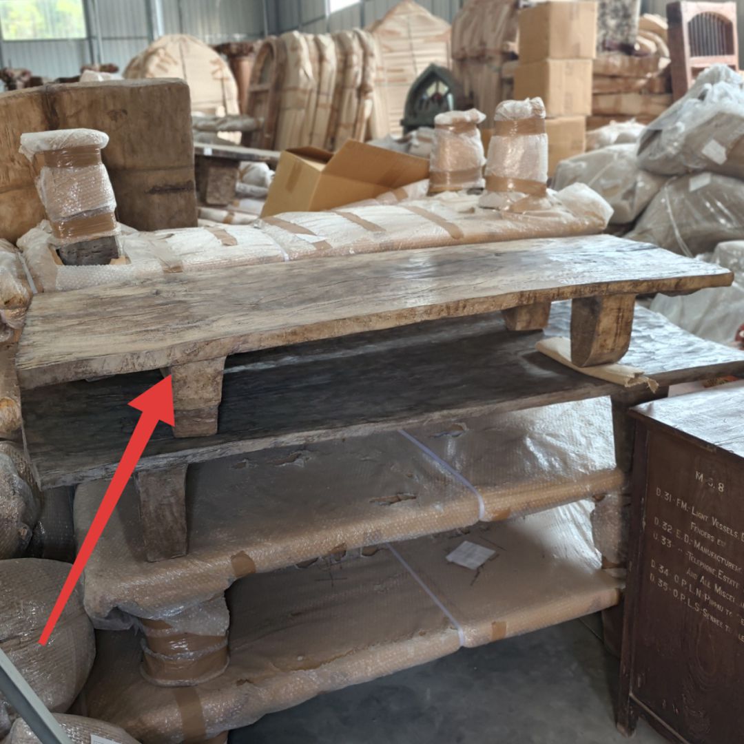 实木整挖茶几桌170*53*25cm