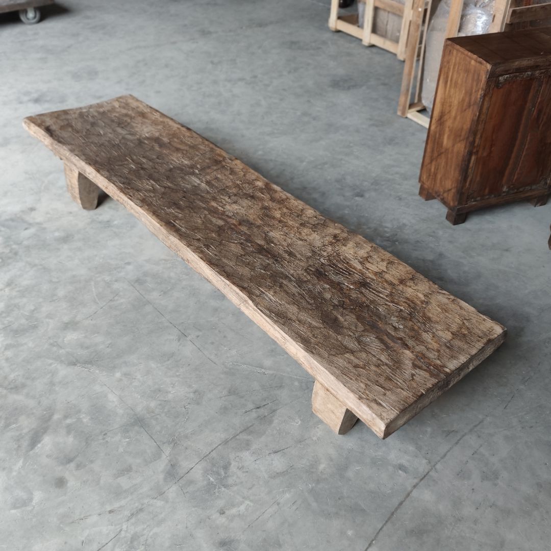 实木整挖茶几桌183*46.5*24cm