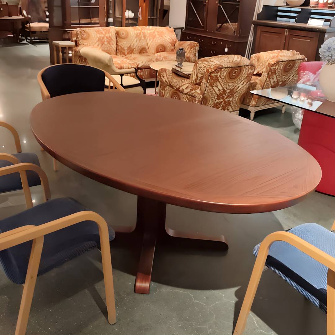 Skovby丹麦椭圆形餐桌180*120*73cm