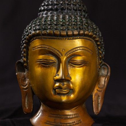 铜精雕挂饰--释迦牟尼