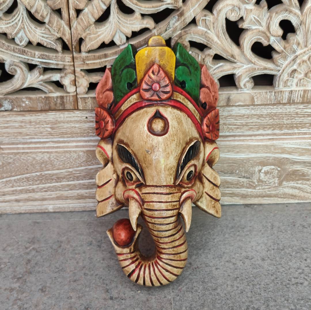 面具挂饰-象鼻财神17*32.5cm