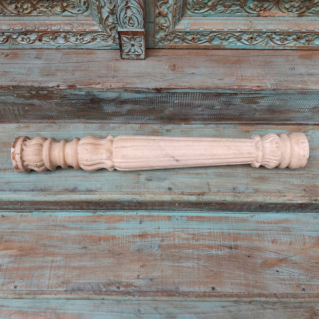 汉白玉摆件柱子10*76cm