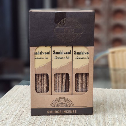 檀香|SandalWood•天然树脂手工香薰棒（12小盒x10支=120支）