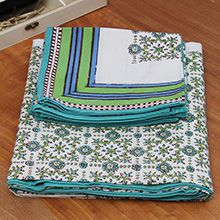 印花桌布七件套-花满厅