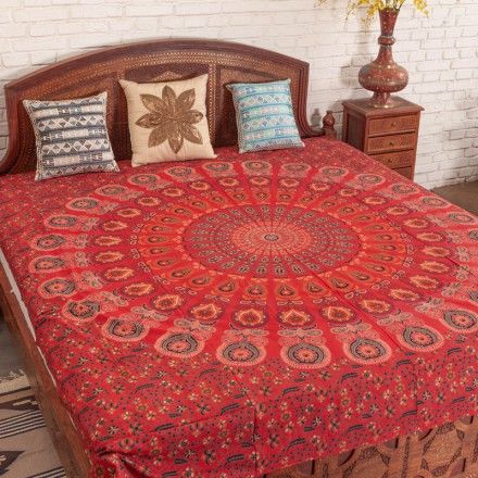 手板印花床单桌布搭毯多用布艺220*200cm