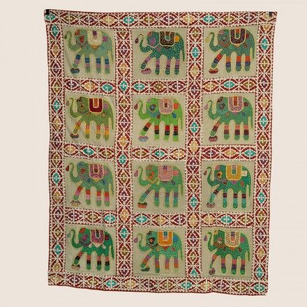 棉手工拼接床单桌布搭毯多用布艺220*150cm