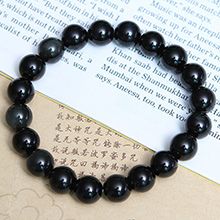 串黑曜石戴珠（1.0cm）-亚帕奇之泪