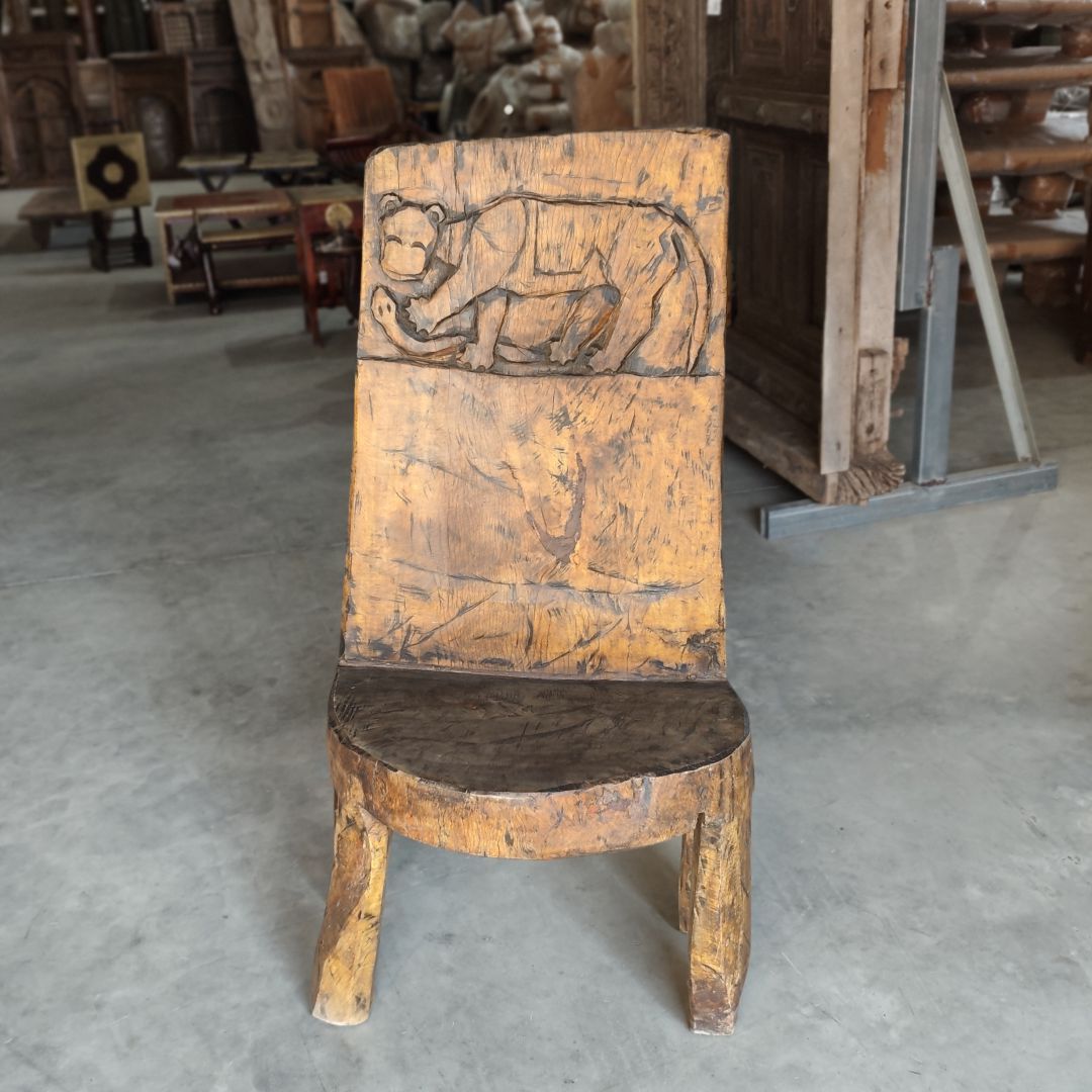 实木整挖椅55*40*113cm