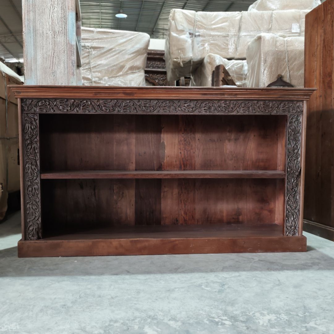 雕花书柜陈列柜164*40.5*91.5cm