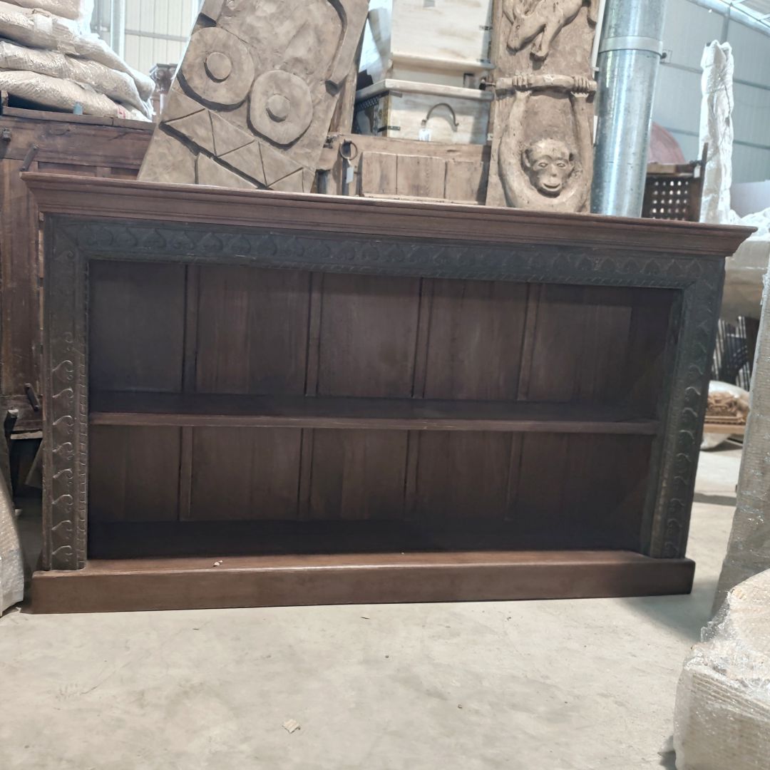 雕花书柜陈列柜164*41*91.5cm