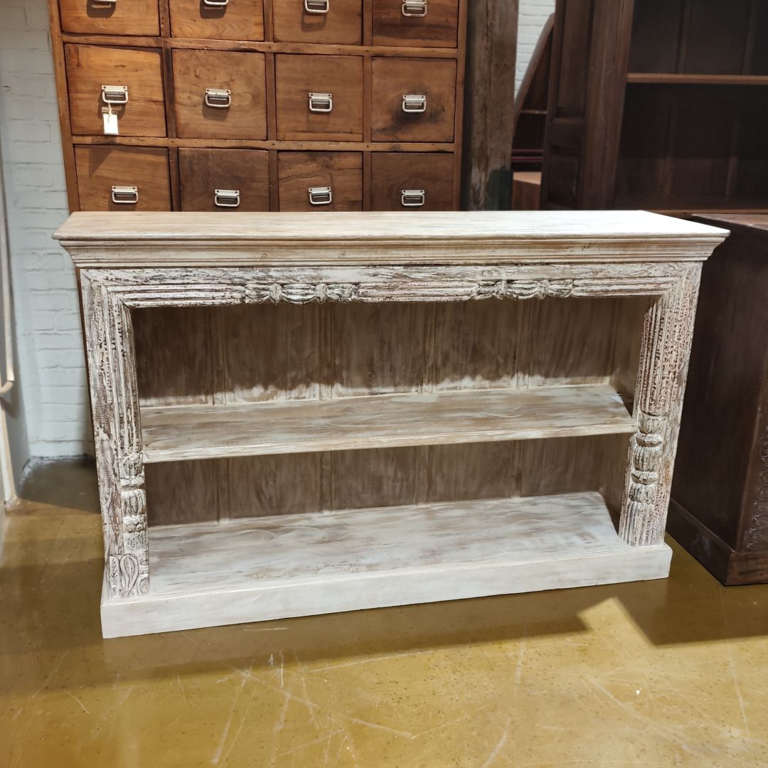 雕花书柜陈列柜147.5*41*91.5cm