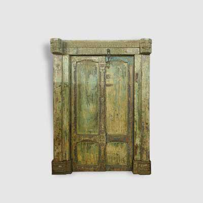 雕花双开门148*16*208cm