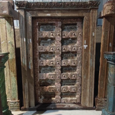 雕花双开门143*14.5*212cm