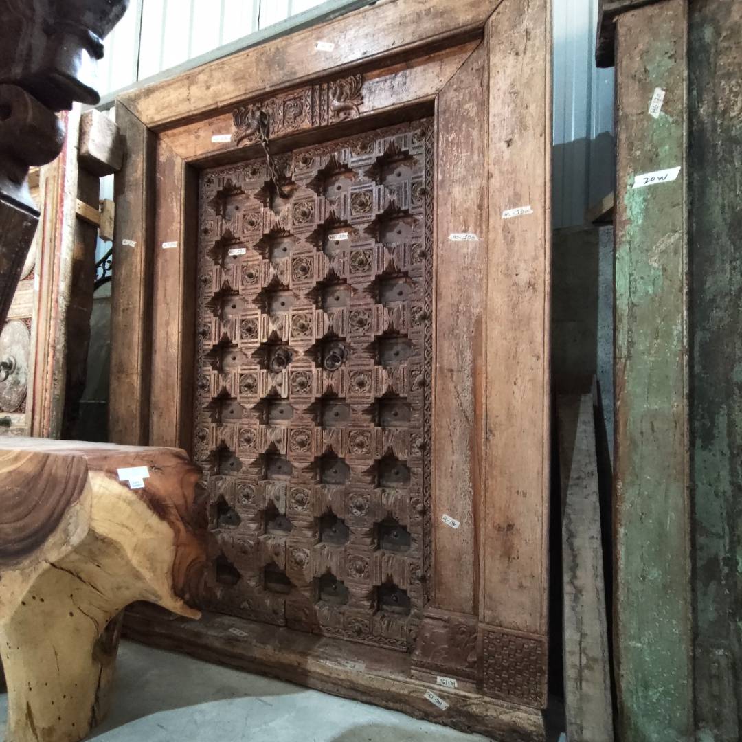 雕花双开门166*16*227cm