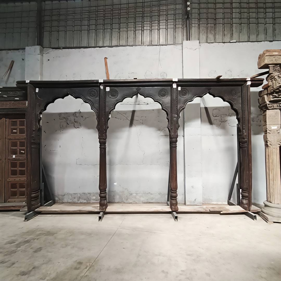 雕花门廊438*27*257cm