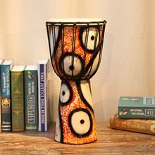 疗愈印度彩绘手鼓