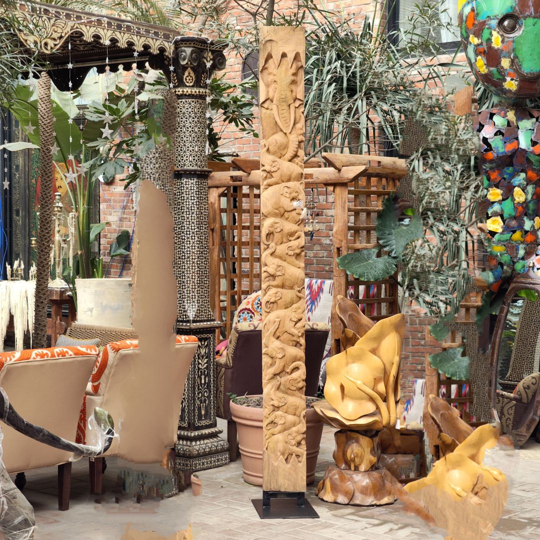 精雕象摆件30*41*250.5cm