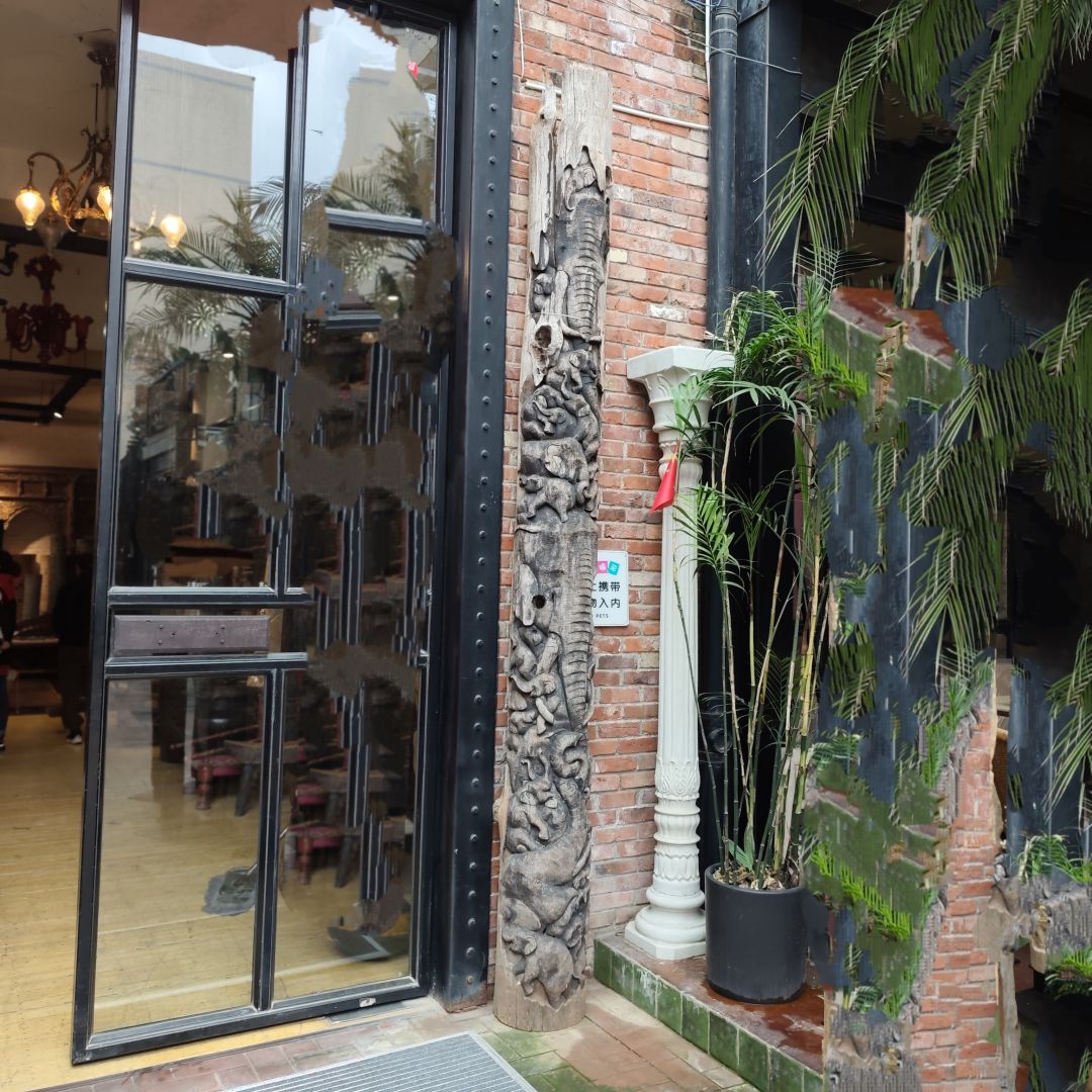 精雕象摆件31*28*344.5cm