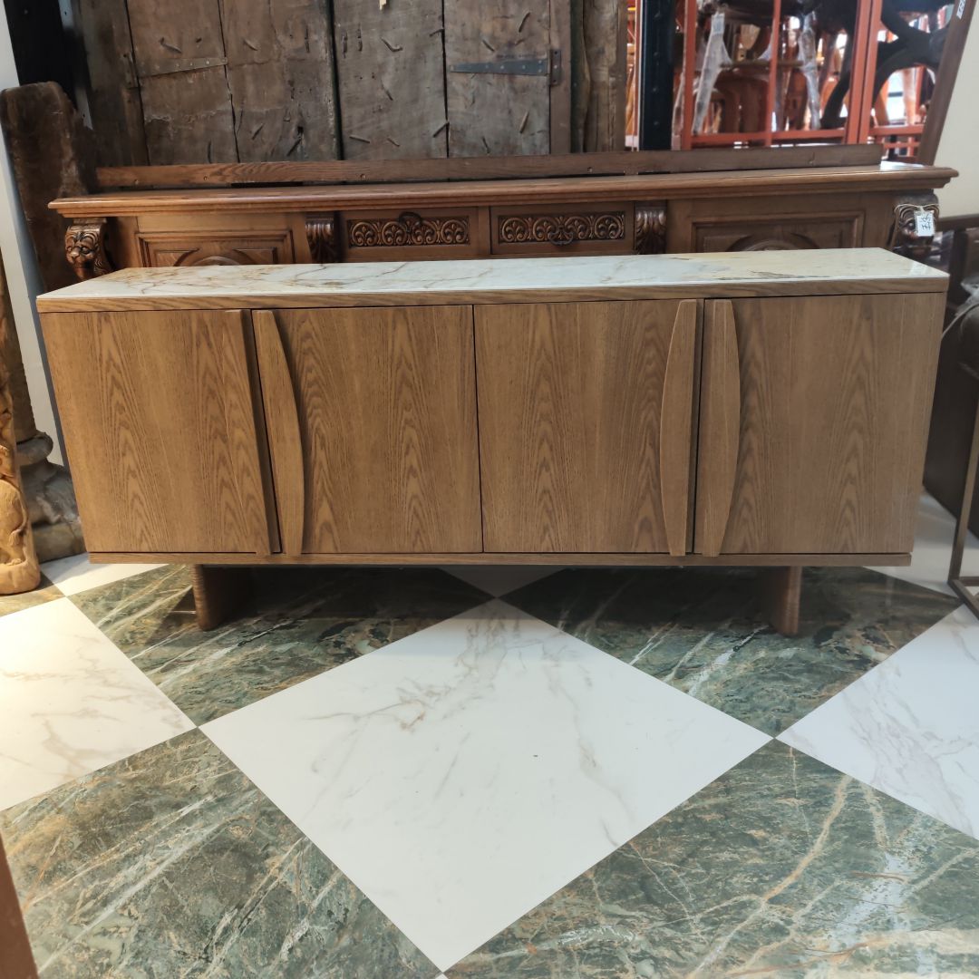 洞石岩收纳储物柜餐边柜180*43*82cm