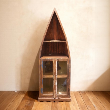 船形边柜陈列柜60.5*38*184cm