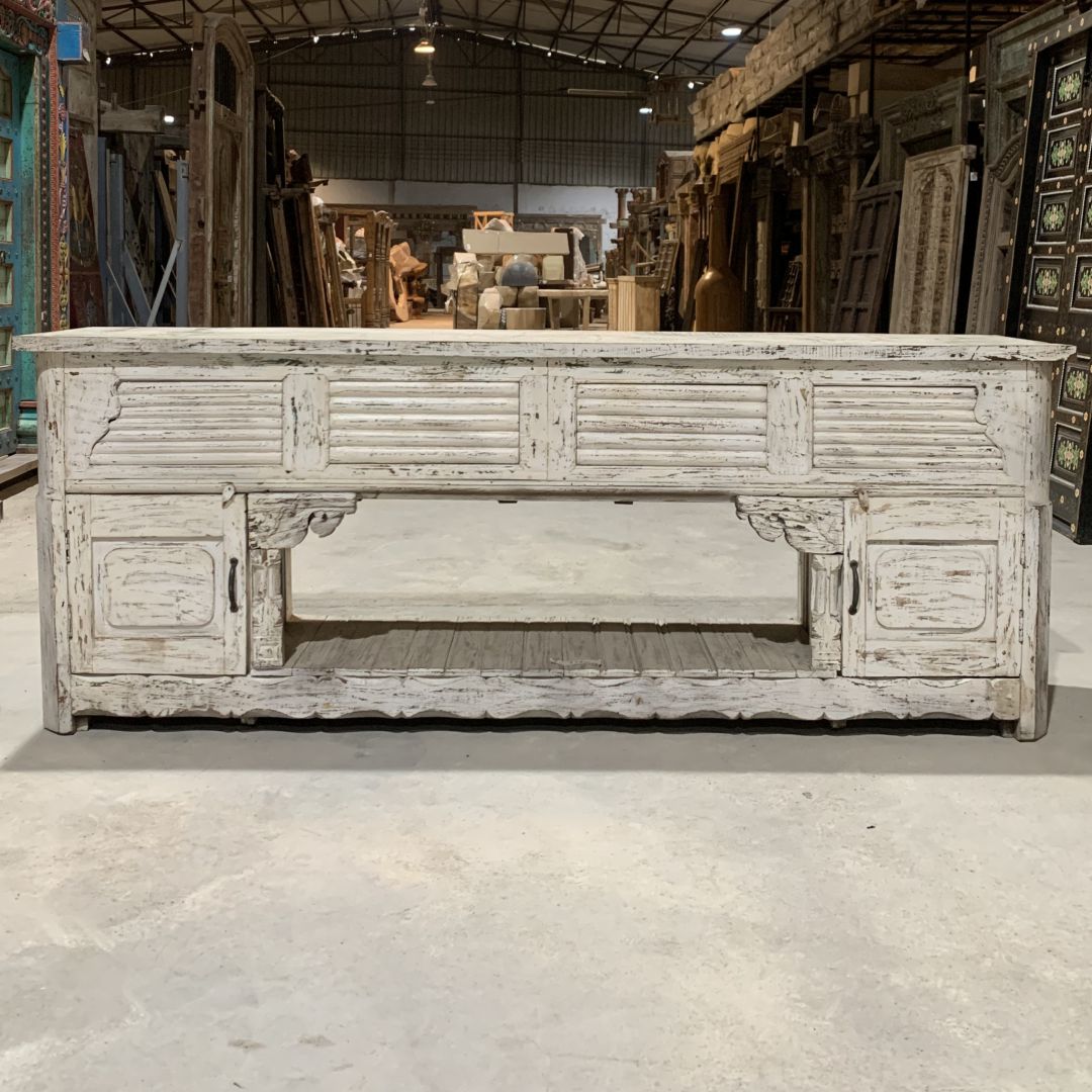 实木收纳储物柜225*49*86cm