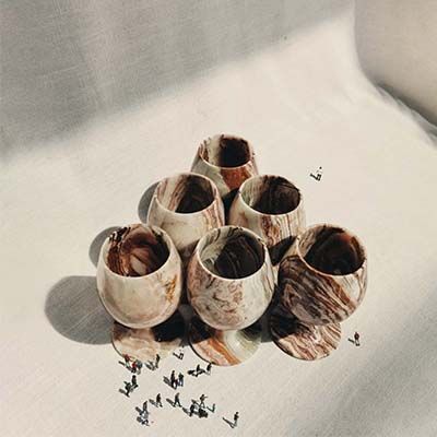 珍惜-大理石杯子（套）