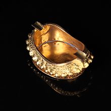 南亚进口创意异域船形浮雕做旧复古烟灰缸摆件客厅办公室装饰烟缸