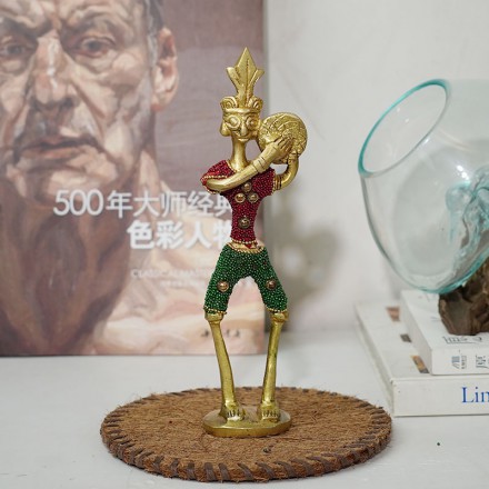 铜雕像摆件5.5*4.3*21cm