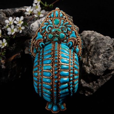 绿松石-触地伏魔【藏品】