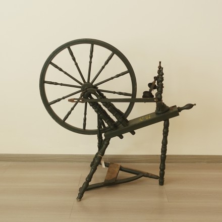 老式纺纱车纺线机105*56*104cm